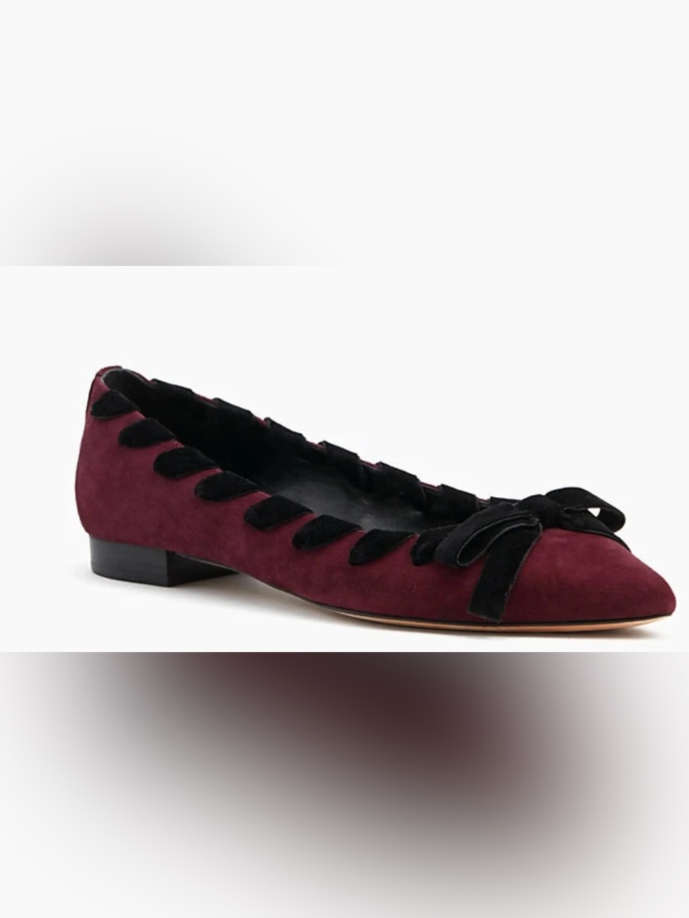 KATE SPADE Kalani Flats Deep Cherry Women’s US Size 8.5M
